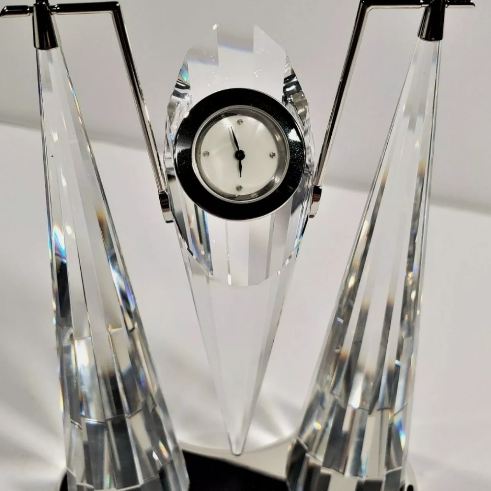 RARE Vintage Swarovski Allegra Pendulum Clock